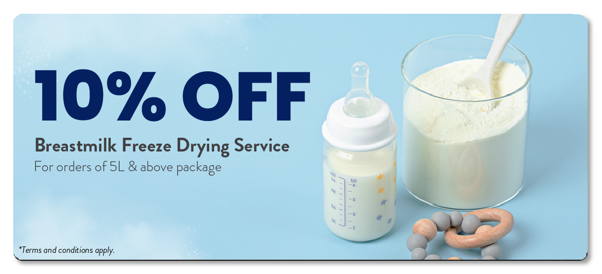 Image 114: 10% OFF Breastmilk Freeze Drying Service