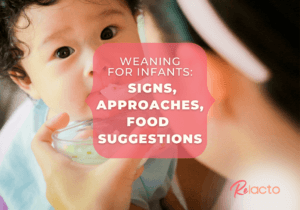 Weaning for Infants: Signs, Approaches, Food Suggestions - ReLacto