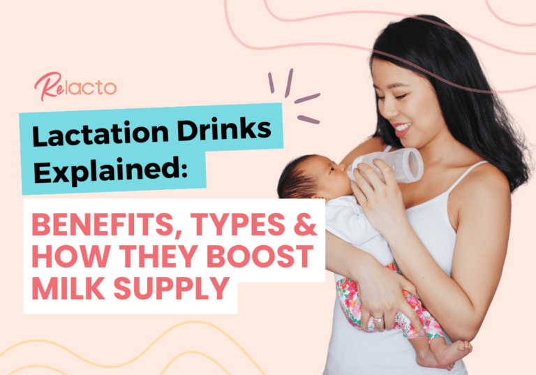 Mum feeding her child with bottle