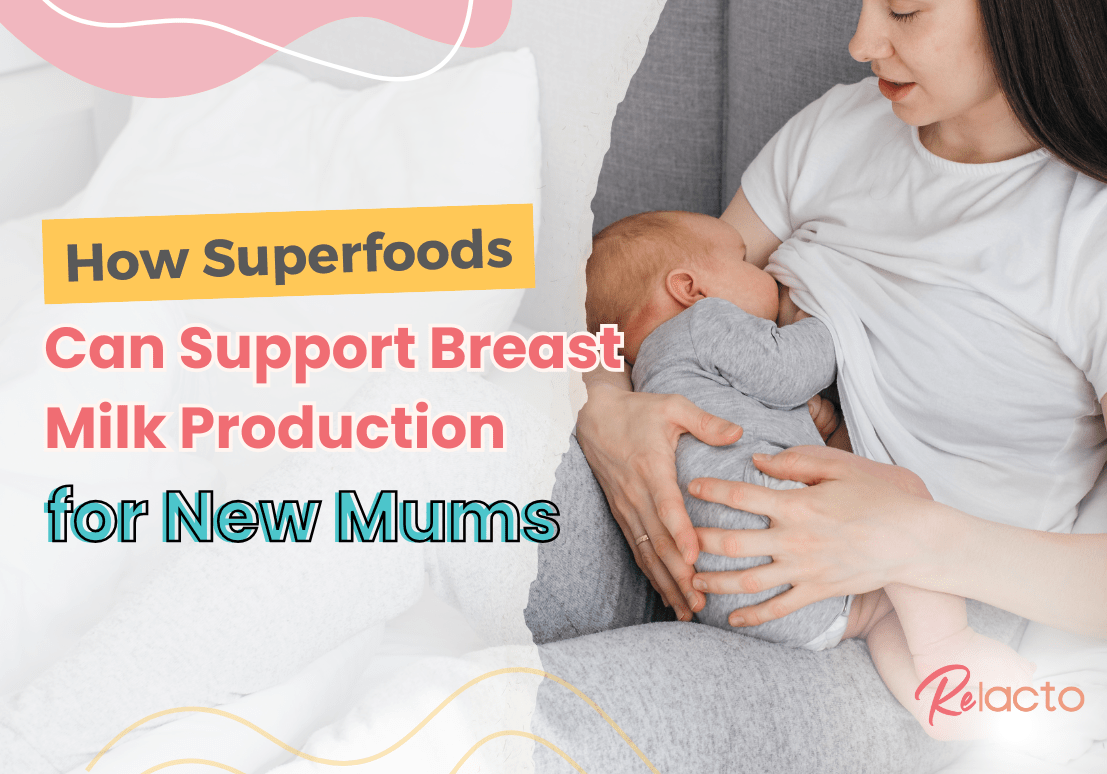 Mum breastfeeding baby